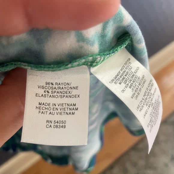 Anne Klein Size Large Sleeveless Summer Dress Colourful Feminine Vacation 10/10 - Picture 8 of 12